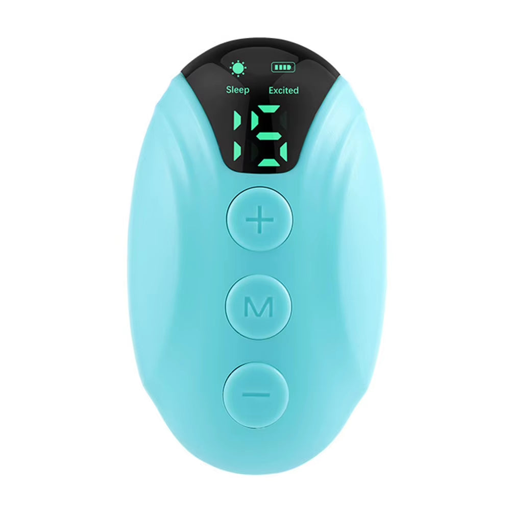 Handheld Sleep Machine Sleep Aid Device 2 Modes Smart Sleep Instrument USB Charging Microcurrent Sleep Aid for Sleep Improving